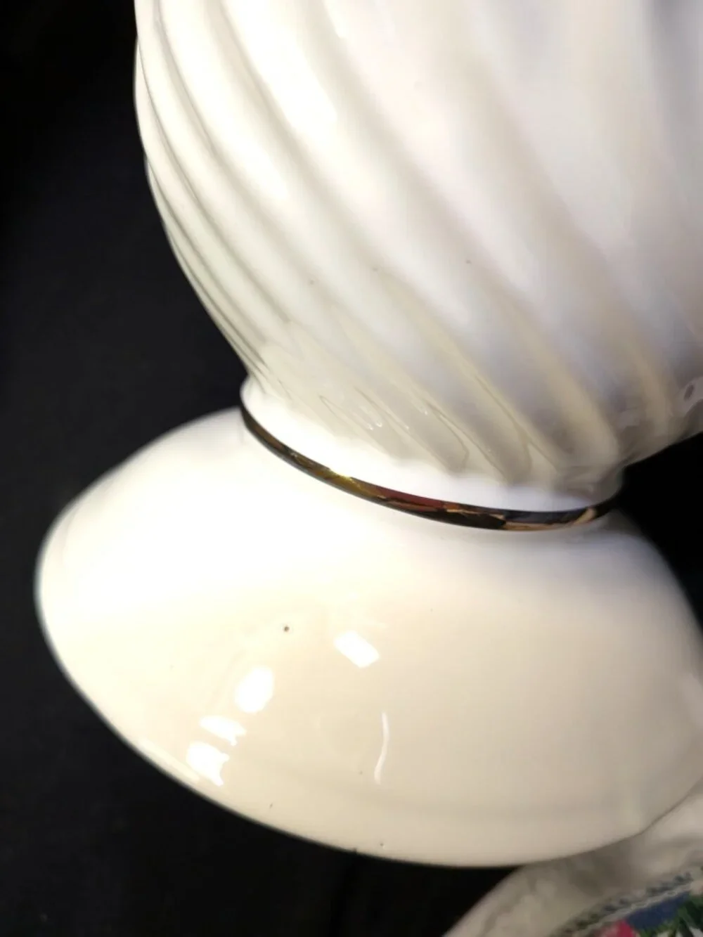 Baum Bros ivory porcelain